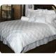 Pearl Duvet Cover Collection White Check 1