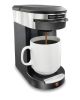 Hamilton Beach, Coffee Maker, 1 Cup, HDC200S, Stainless Steel