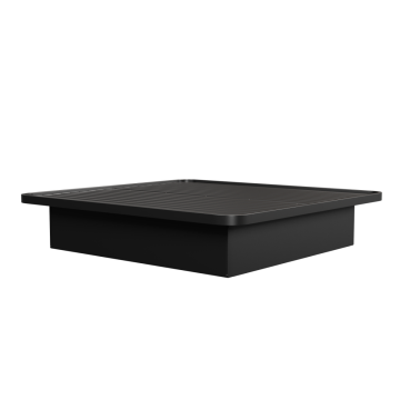 Vertex Flat Top Platform Bed, Queen 60x80-16" w/ 4 Side Panels