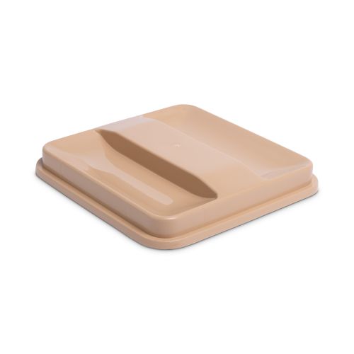 Ice Bucket Lid, Square, Beige, 72/CS