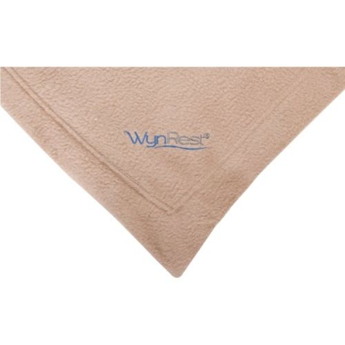 WynRest Fleece Blanket, King 108x90, Tan