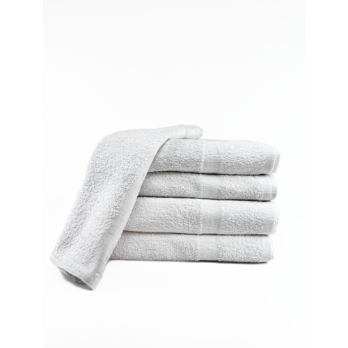 Imported Terry Bath Towel, 22x44, White