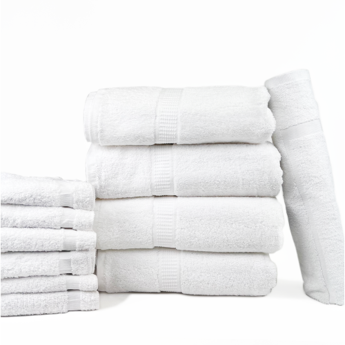 QT Platinum Wash Cloth, 12x12, 1 lb, White