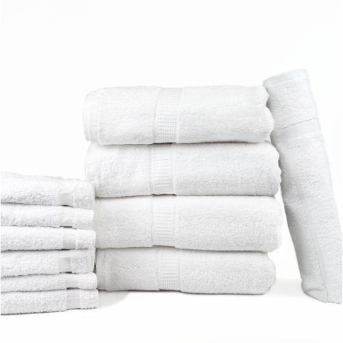 QT Platinum Wash Cloth, 13x13, 1.5 lb, White