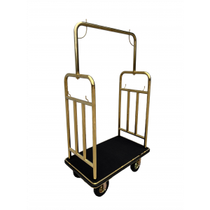 Premium Luggage Cart Gold
