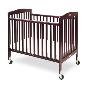 LA Baby, Crib, Commercial, Wood, Cherry, 883A