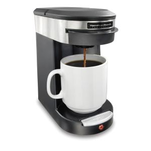 Hamilton Beach, Coffee Maker, 1 Cup, HDC200S, Stainless Steel