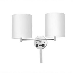Startex, Corbel Double Wall Lamp, 2 Outlets