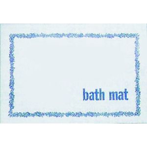 Paper Bath Mat, Printed, 500/CS