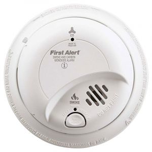 First Alert Smoke/CO Combo Alarm, Hardwire w/Battery Backup