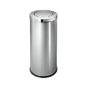 Steel Waste Recptacle, 24G, No Ash Tray