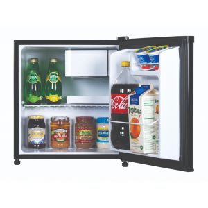 Vertex Refrigerator, w/ Freezer, 1.7 Cuft, Black