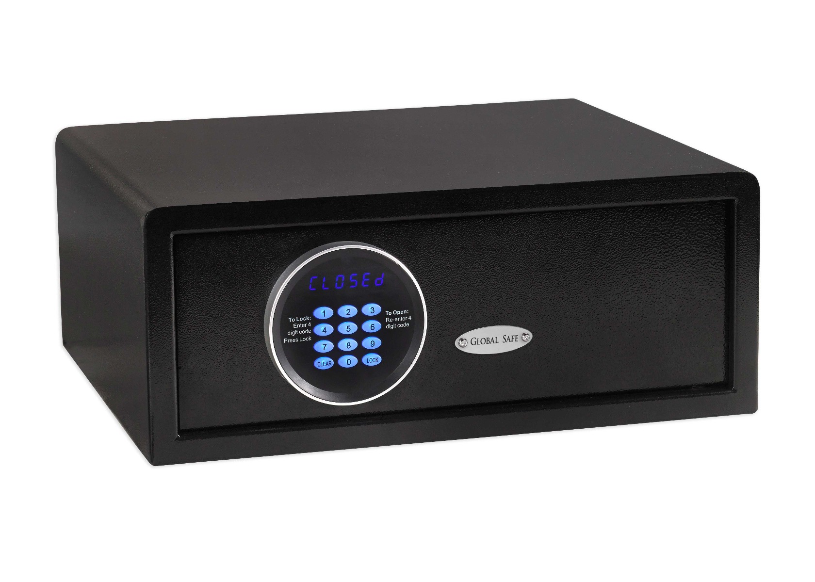 Global Plus Safe, Fits 17" Laptop, Black