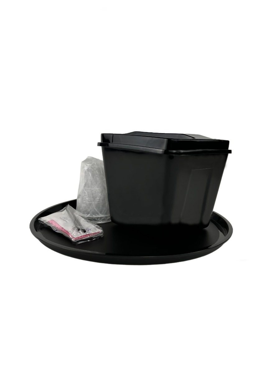 Ice Buckets & Amenity Trays Black